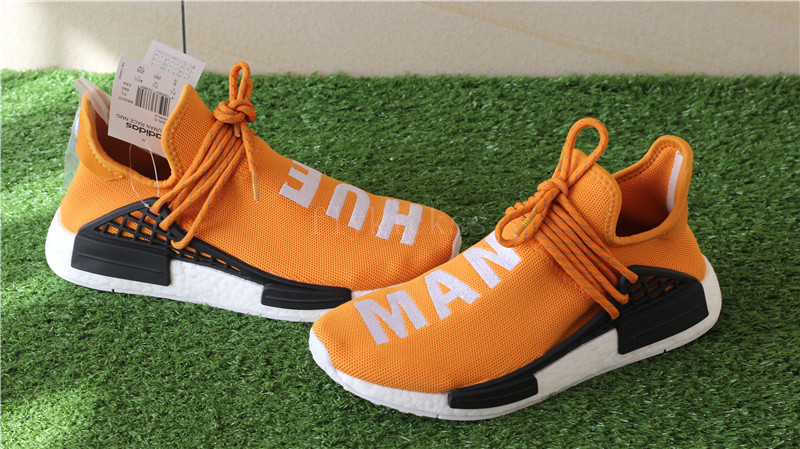 Original Pharrell Williams NMD Human Race TANGERINE